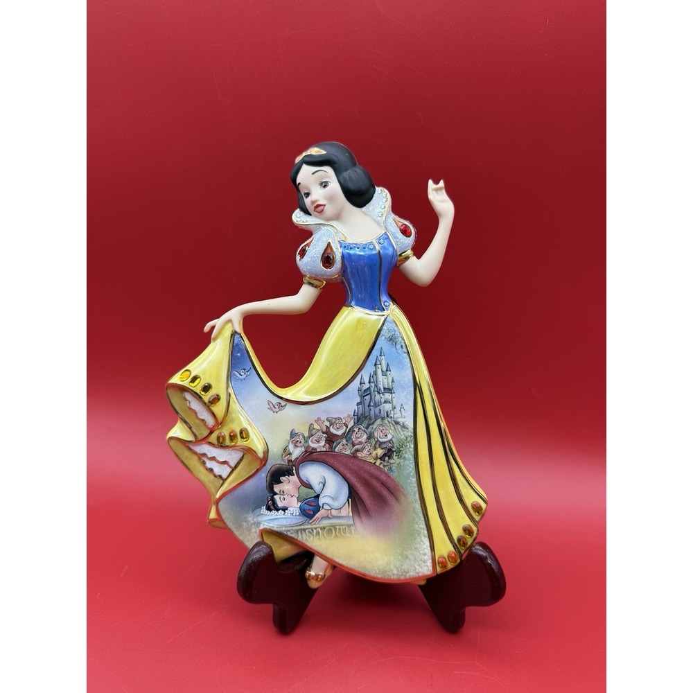 Bradford Disney Fairest Dreamer Snow White Visions Of Enchantment Plate Ltd